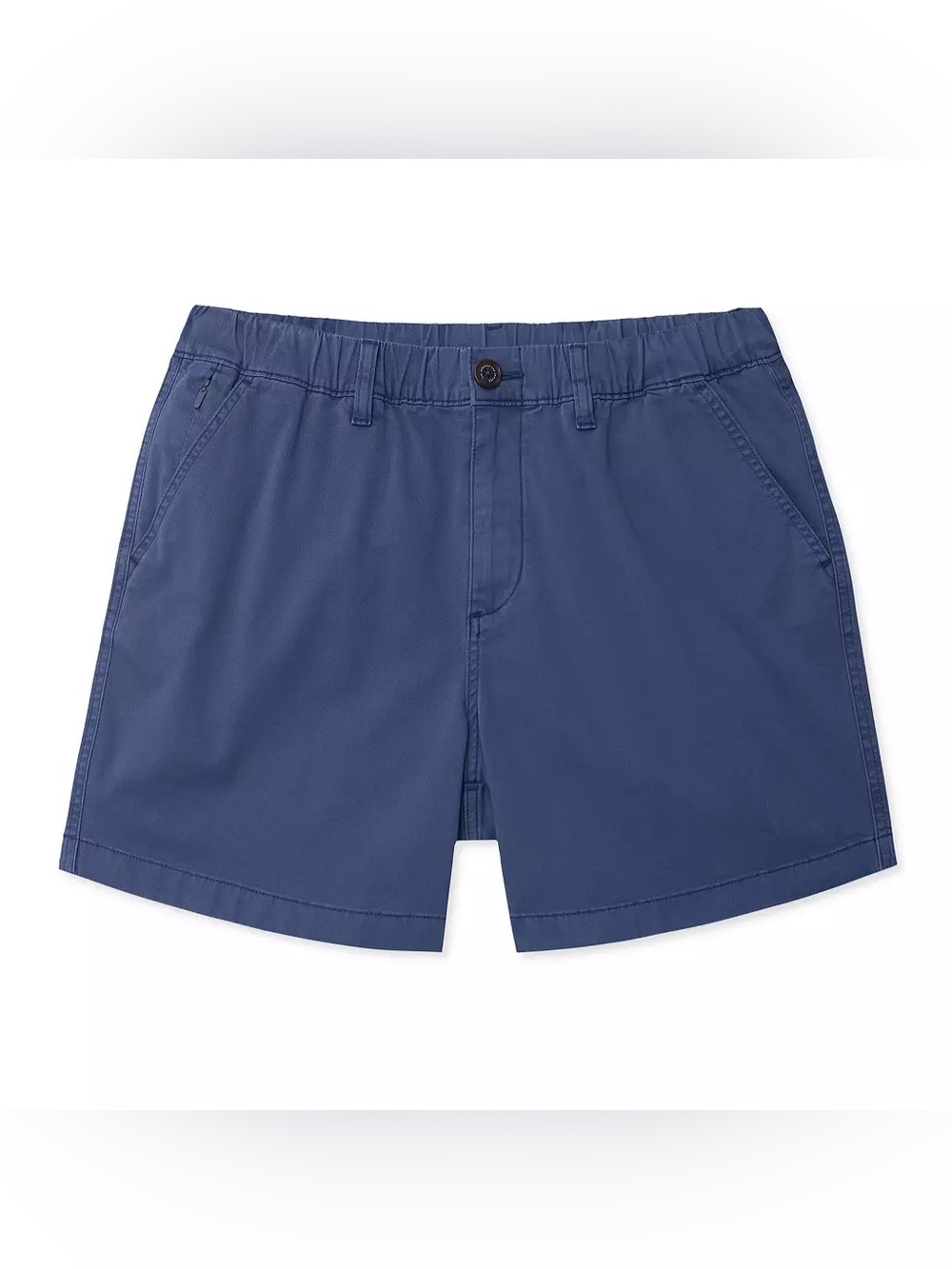 chubbies Men's Deep Blue Elastic-Waist Hybrid Shorts Size: L